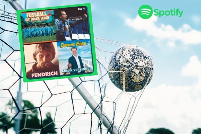 Fußball-Songs bei Spotify
